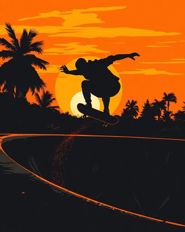 Tony Hawk's Pro Skater genre key art