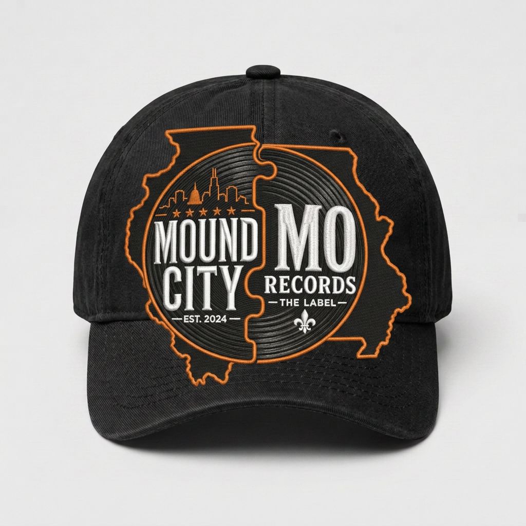 Mound City / Mo Records Hat — Black