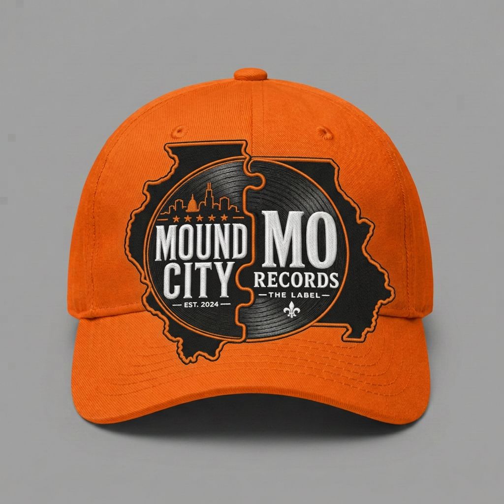 Mound City / Mo Records Hat — Orange