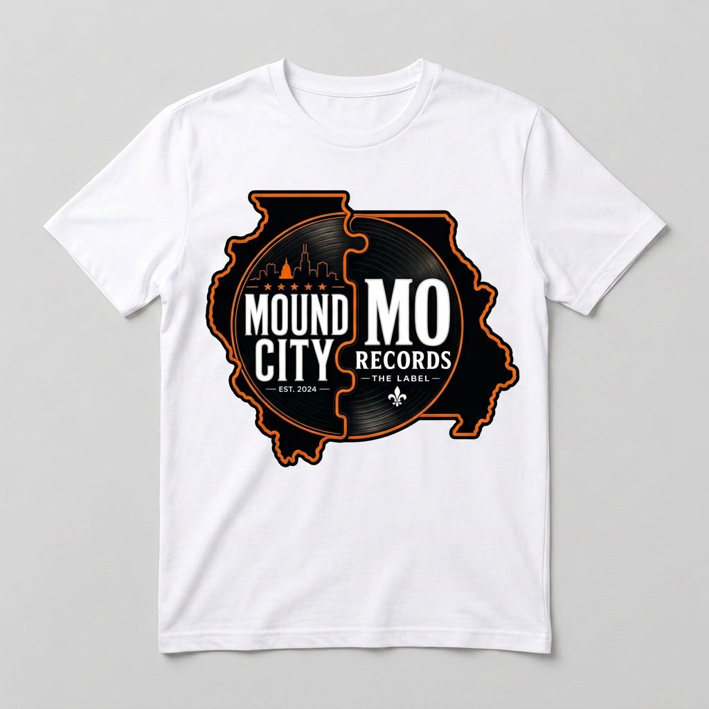 Mound City / Mo Records T-Shirt — White